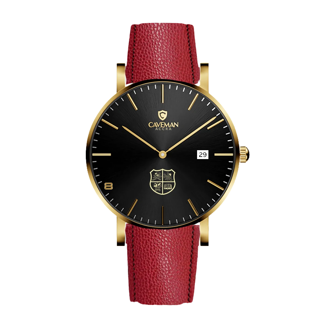 The Faithful 8 Edition on a red strap